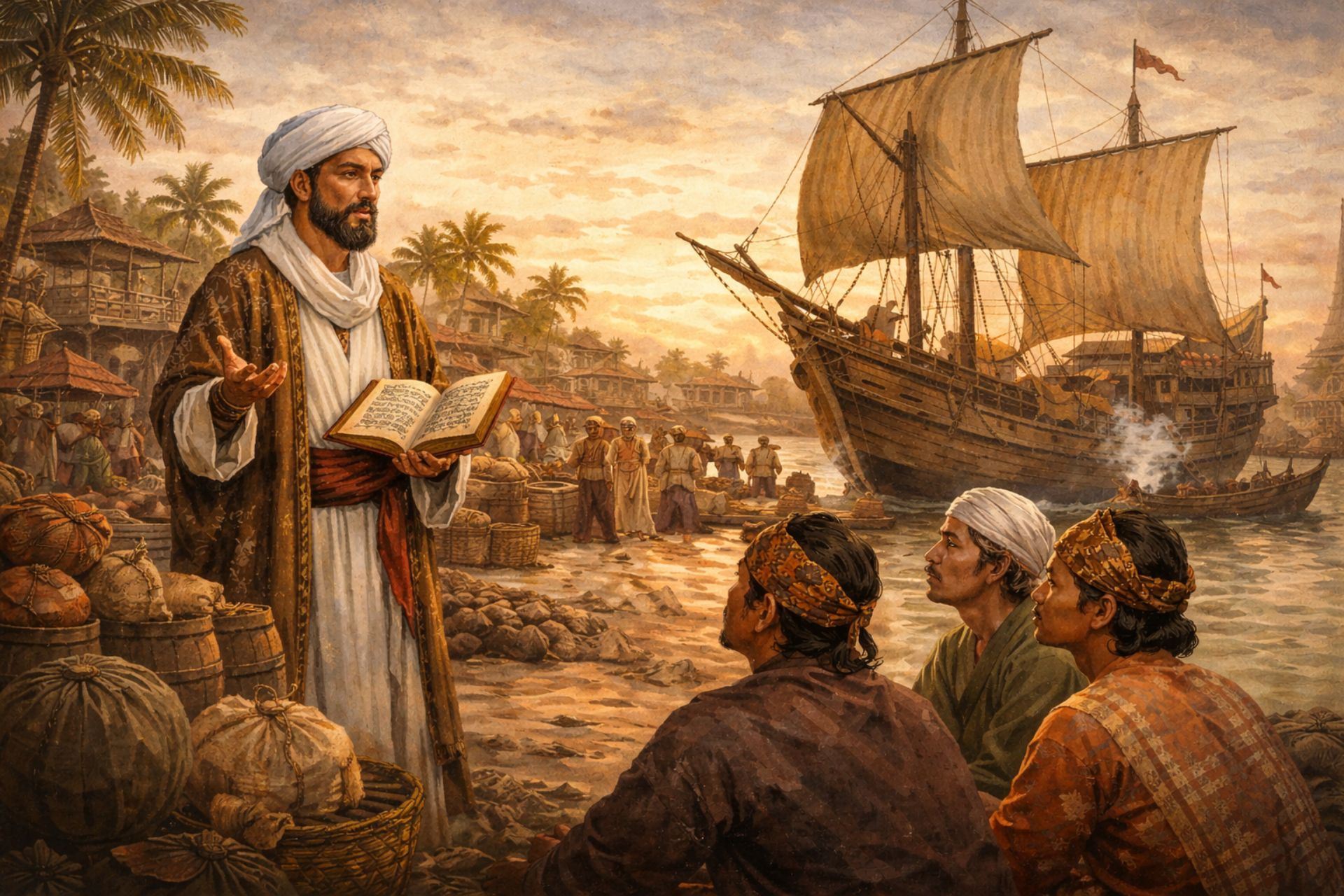 Bagaimana Islam Pertama Kali Masuk ke Nusantara? Sejarah Mengungkap Peran Pedagang yang Mengubah Peradaban